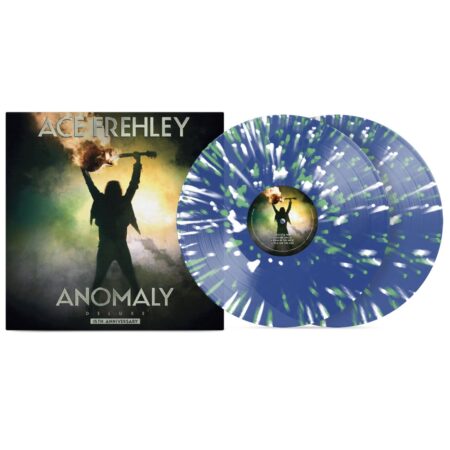 Ace Frehley - Anomaly Deluxe (15 Jarig Jubileum Editie) (Blauw Met Wit & Groen Splatter Vinyl) 2 (LP) | Fiftiesstore