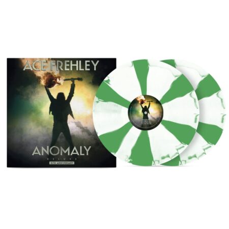 Ace Frehley - Anomaly Deluxe (15 Jarig Jubileum Editie) (Neon Groen & Wit Cornetto Vinyl) 2 (LP) | Fiftiesstore