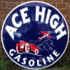 Ace High Gasoline Heavy-Duty Metalen Bord 76 cm | Fiftiesstore