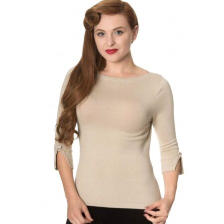 Addicted Sweater Beige-XL | Banned