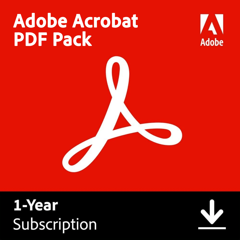 Adobe Acrobat PDF Pack 1 Jaar - Digitaal