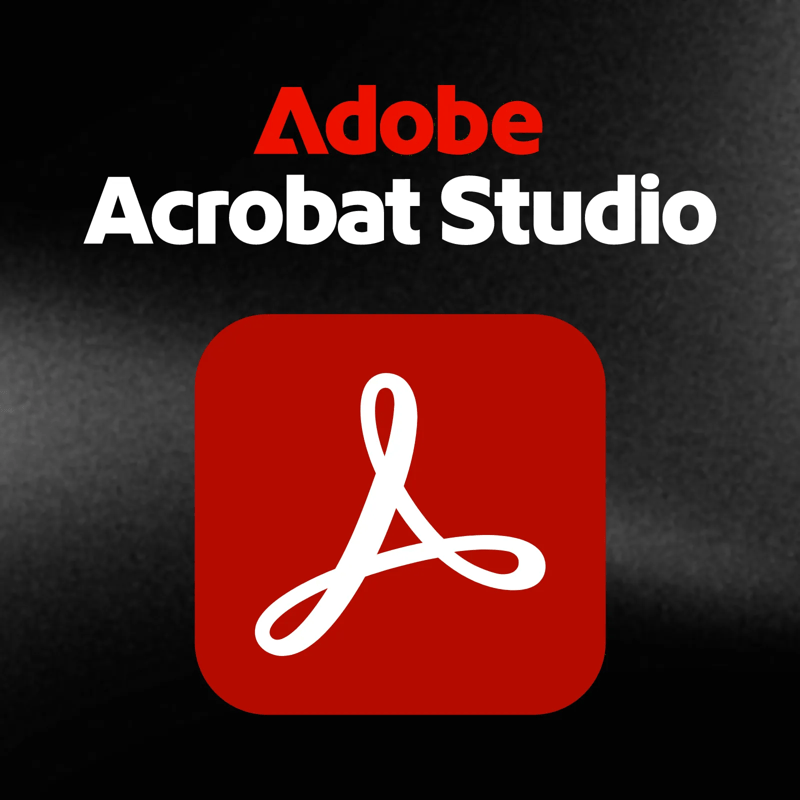 Adobe Acrobat Studio 1 Jaar - Digitaal