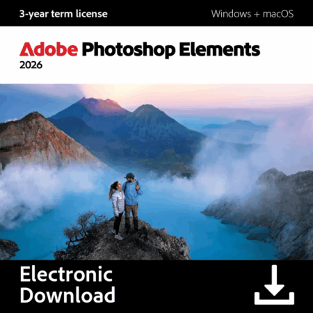 Adobe Photoshop Elements 2026 3 Jaar - Digitaal