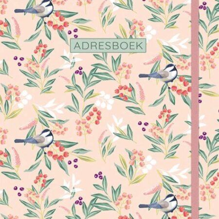 Adresboek (Groot) Romantic Garden |