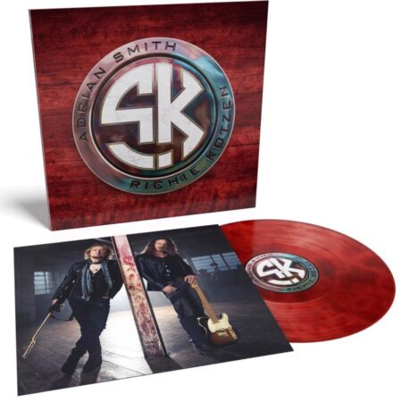 Adrian Smits & Richie Kotzen - Smith/Kotzen - Rood/Zwart Rook Gekleurd Vinyl - Beperkte Oplage (LP) | Fiftiesstore