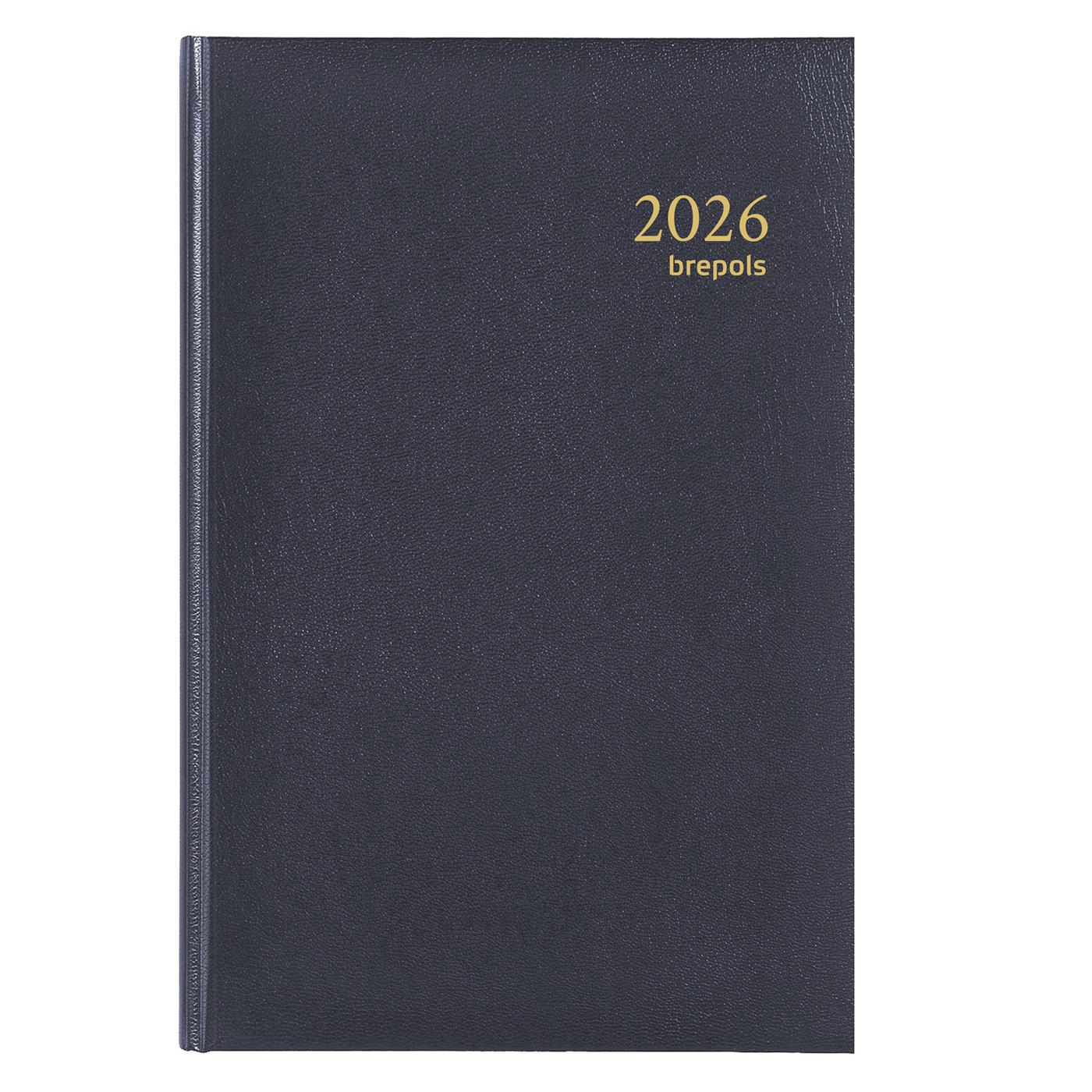 Agenda Saturnus 1 dag 2026 LIMA blauw | Brepols