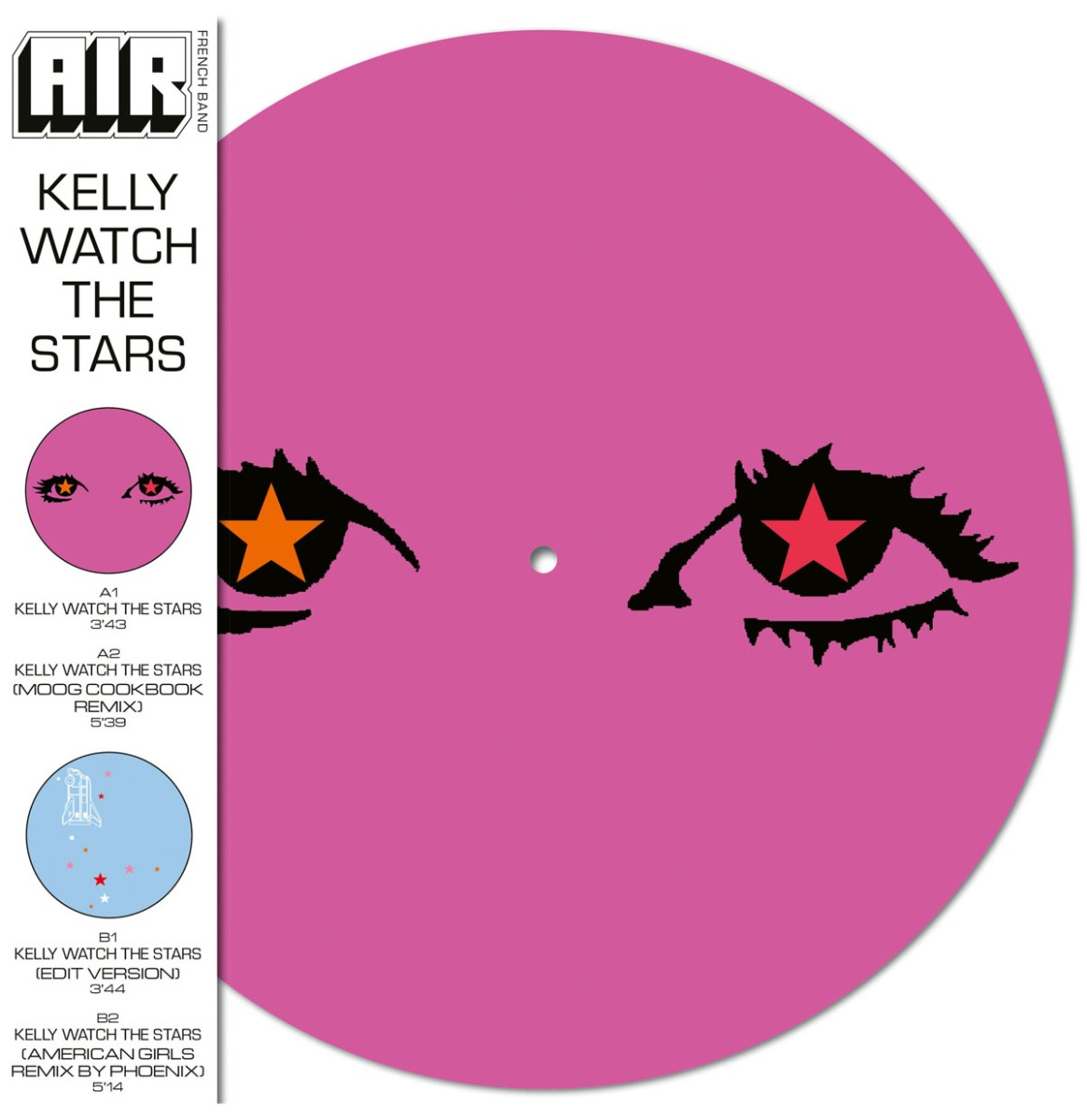 Air - Kelly Watch The Stars (Picture Disc) (Record Store Day 2024) | 6% korting (LP) | Fiftiesstore