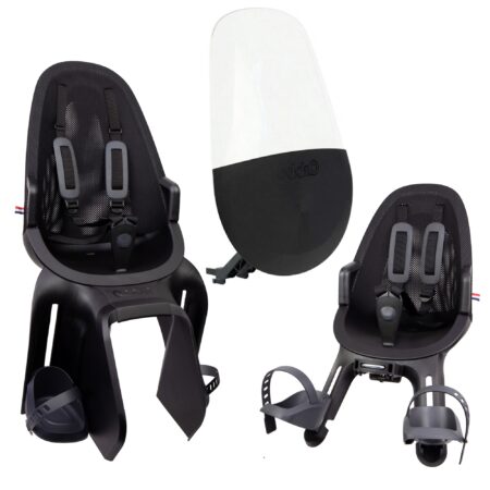 Air Midnight Black Fietsstoeltjes Pakket | Qibbel