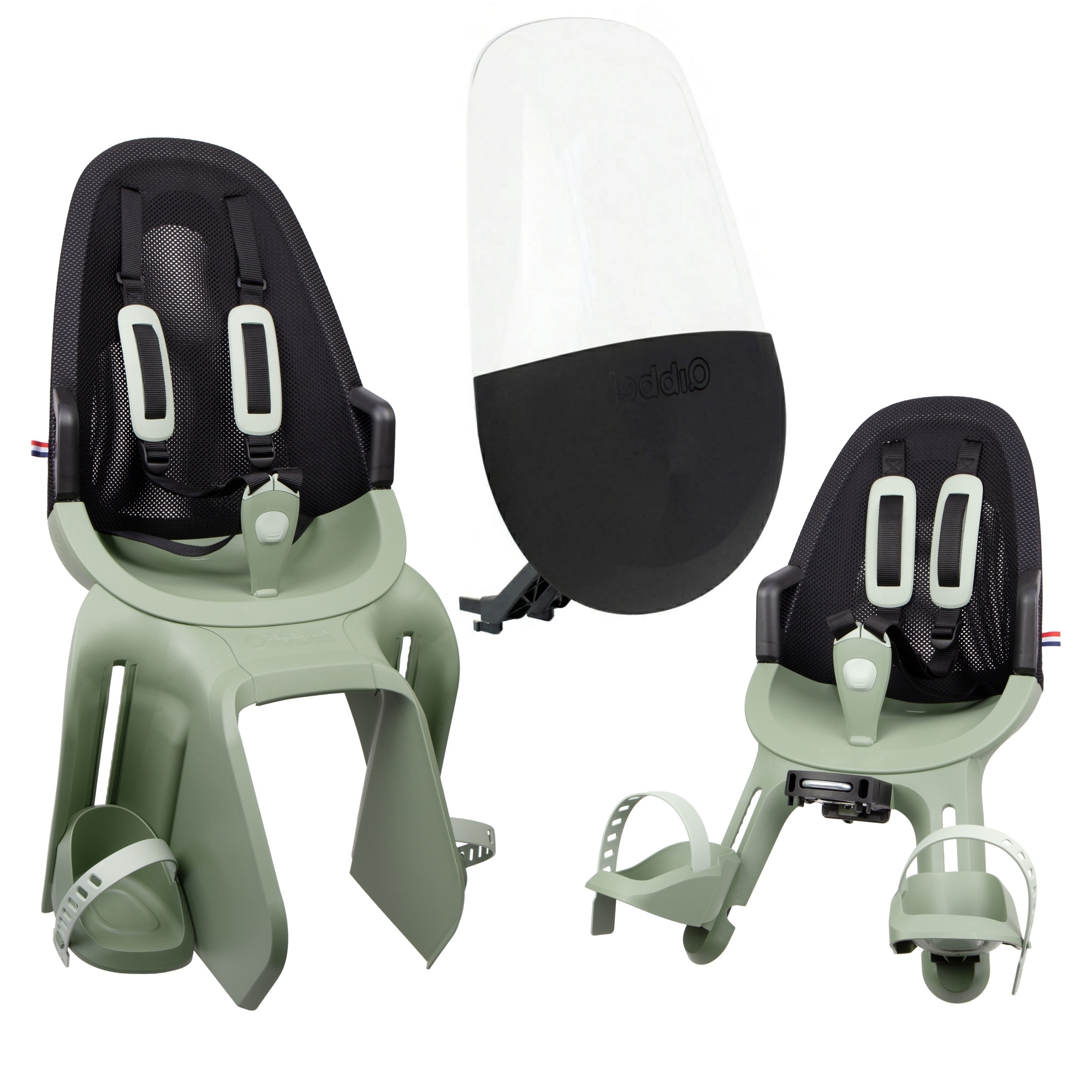 Air Sage Green Fietsstoeltjes Pakket | Qibbel