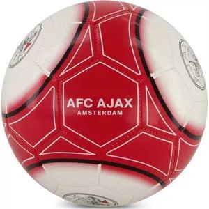 Ajax Voetbal Rood/wit Maat 5 |