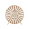 Alarm Clock Candy Swirl Licht Bruin en Wit | Fiftiesstore