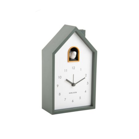 Alarm Klok Modern Koekoe Jungle Groen | Fiftiesstore