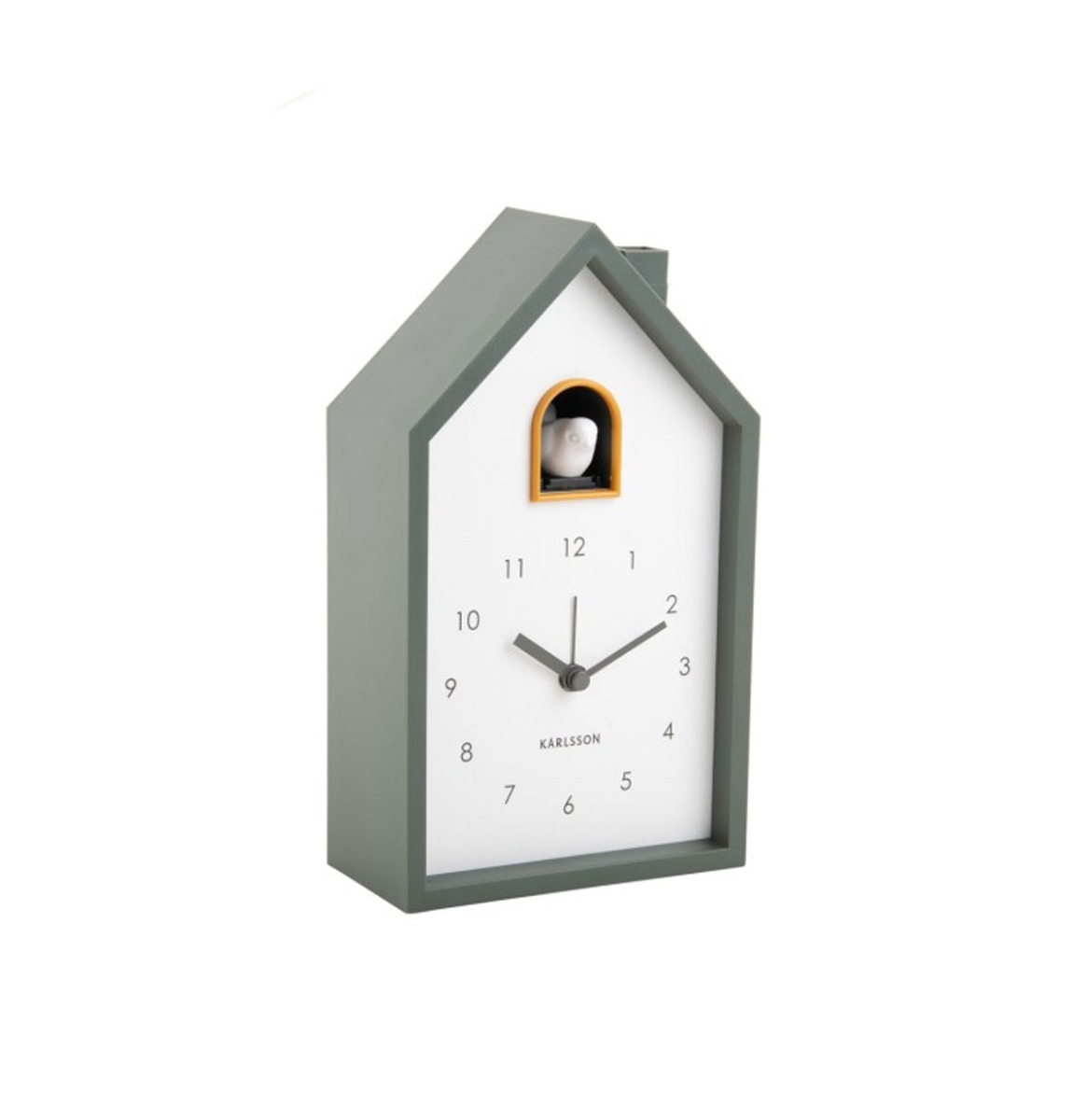 Alarm Klok Modern Koekoe Jungle Groen | Fiftiesstore