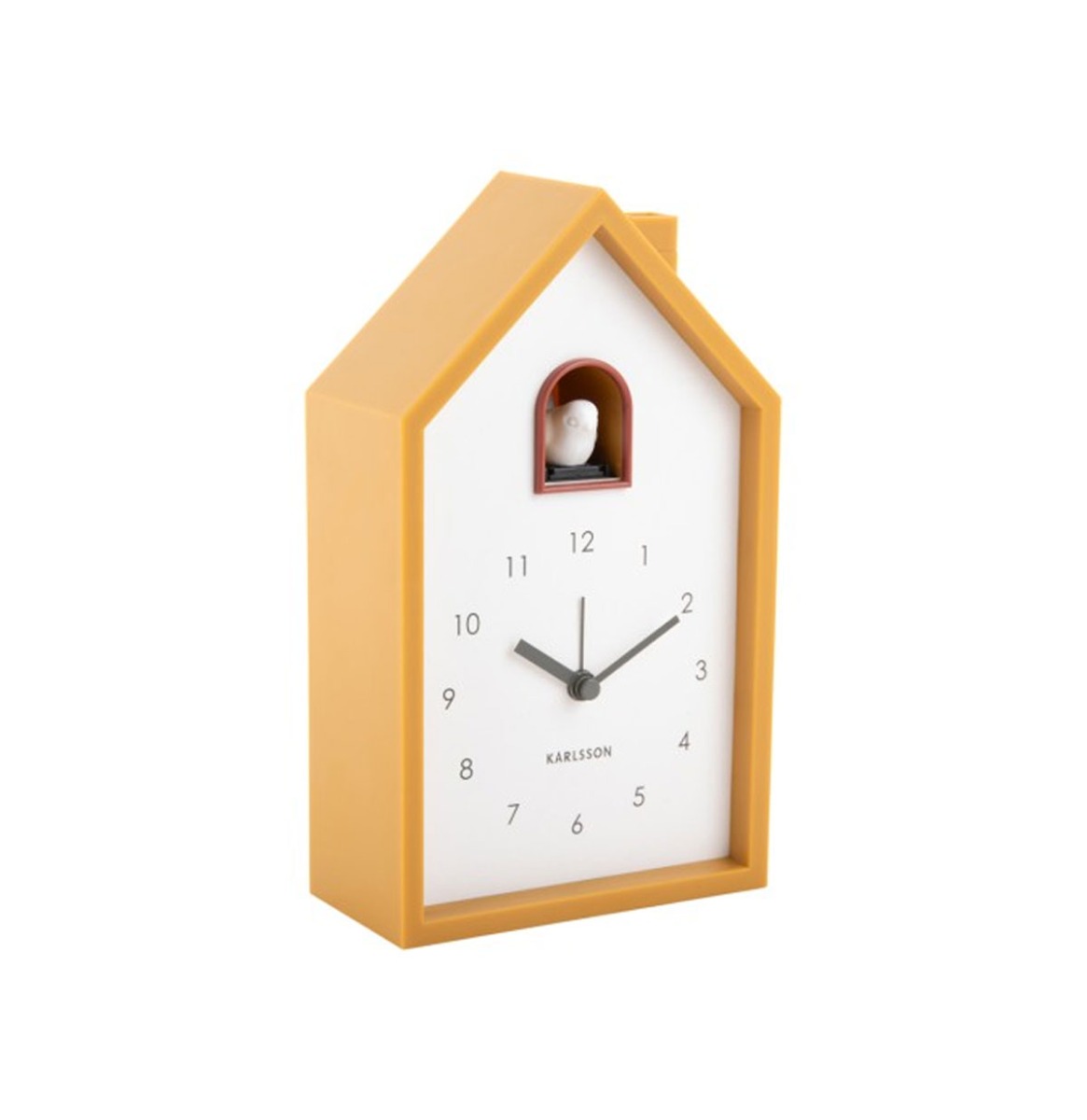 Alarm Klok Modern Koekoe Oker Geel | Fiftiesstore