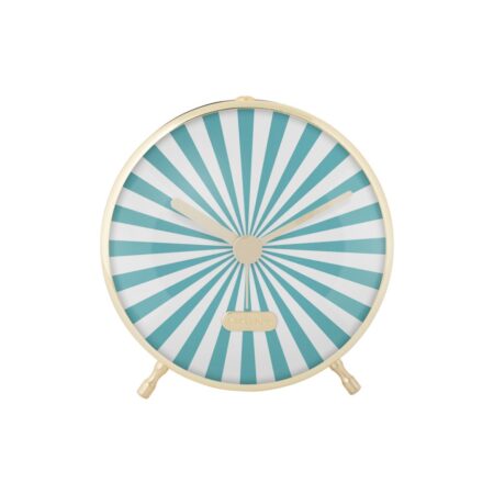 Alarmklok Candy Swirl Blauw | Fiftiesstore