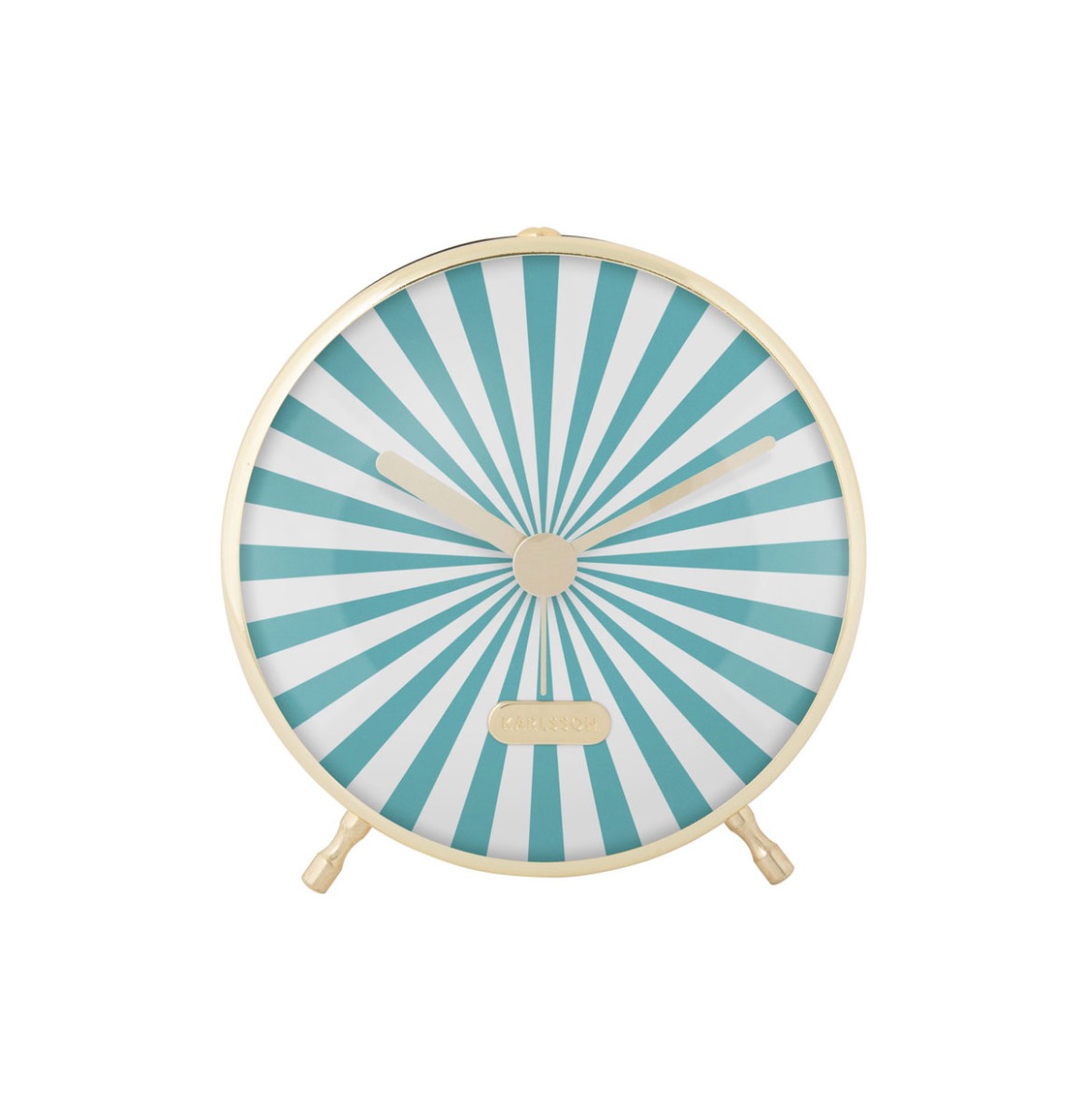 Alarmklok Candy Swirl Blauw | Fiftiesstore