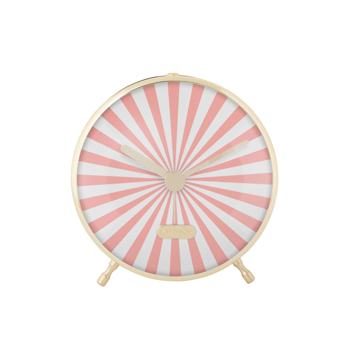 Alarmklok Candy Swirl Roze | Fiftiesstore