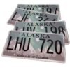 Alaska Originele Amerikaanse Kentekenplaat - Bergen | The Dutch Pickers