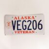 Alaska Originele Amerikaanse Kentekenplaat - Veteran | The Dutch Pickers
