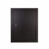 Albo eSafe Entrada inbouwdeur M aluminium - zwart | ONZO