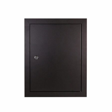Albo eSafe Entrada inbouwdeur M aluminium - zwart | ONZO