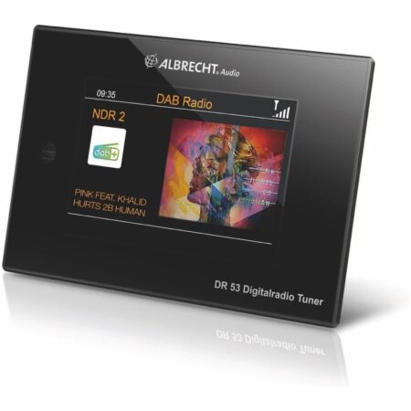 Albrecht DR 53 DAB radio Zwart | Albrecht