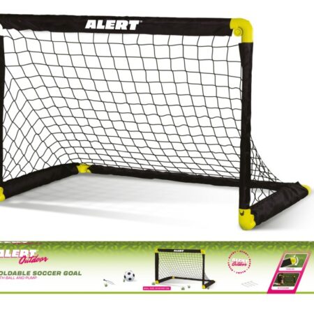 Alert Doel Opvouwbaar 91x61x61cm Inclusief Voetbal En Pomp | Alert