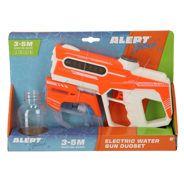 Alert Splash Waterpistool Duoset Elektrisch (usb) |