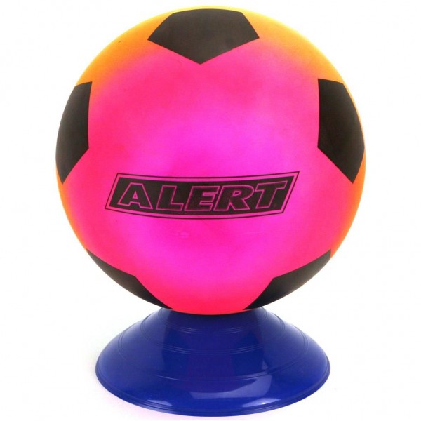 Alert Voetbal PVC Regenboog / Maat 5 / 200 Gr | Alert