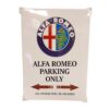 Alfa Romeo Parking Only Emaille Bord - 42 x 31 cm | Fiftiesstore