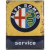 Alfa Romeo Service Metalen Wandbord 40x60 cm | Alfa Romeo