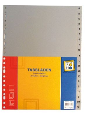 Alfabet Tabbladen | Soho