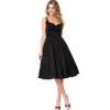 Alice Swing Dress Black-XXL | 50% korting | Micheline Pitt