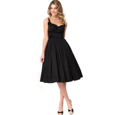 Alice Swing Dress Black-XXL | 50% korting | Micheline Pitt