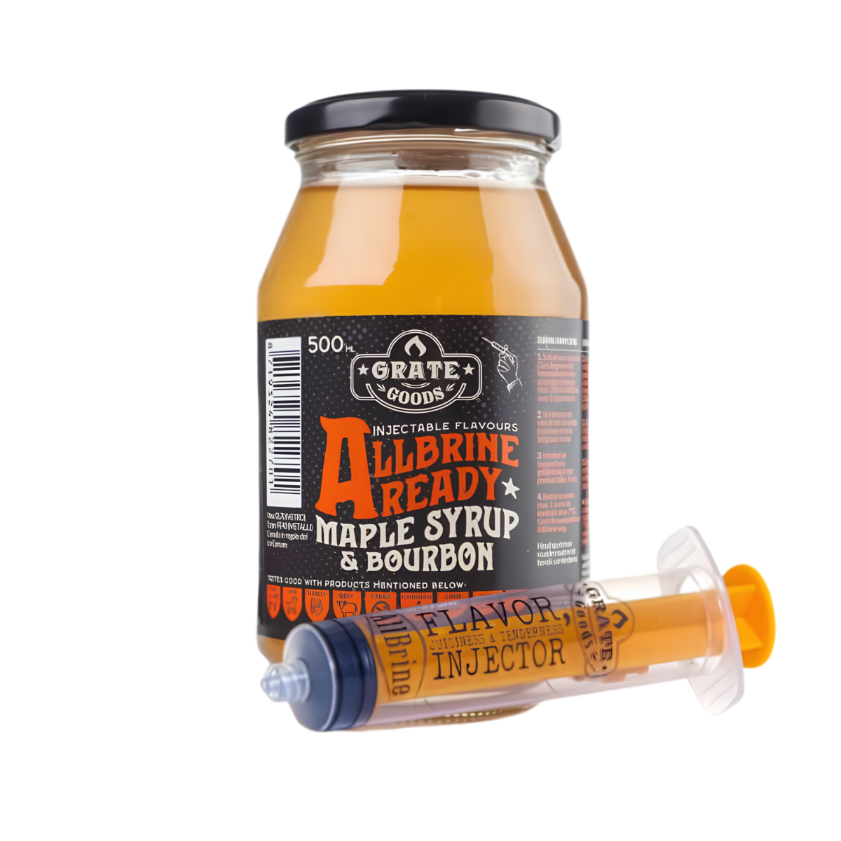 AllBrine Ready Maple & Bourbon - 500ml | Grate Goods