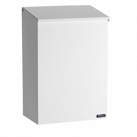 Allux 100 wandbrievenbus zonder slot staal - wit | Allux