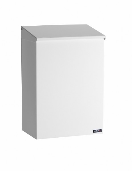 Allux 100 wandbrievenbus zonder slot staal - wit | Allux