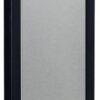 Allux 1001 brievenbus statief design staal - zwart/RVS | Allux