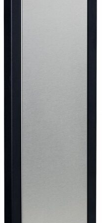 Allux 1001 brievenbus statief design staal - zwart/RVS | Allux