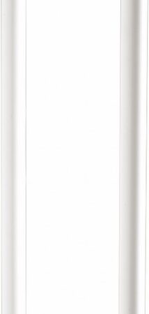 Allux 1005 brievenbus statief 2 palen staal - wit | Allux