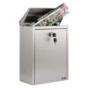 Allux 200 wandbrievenbus - RVS | Allux