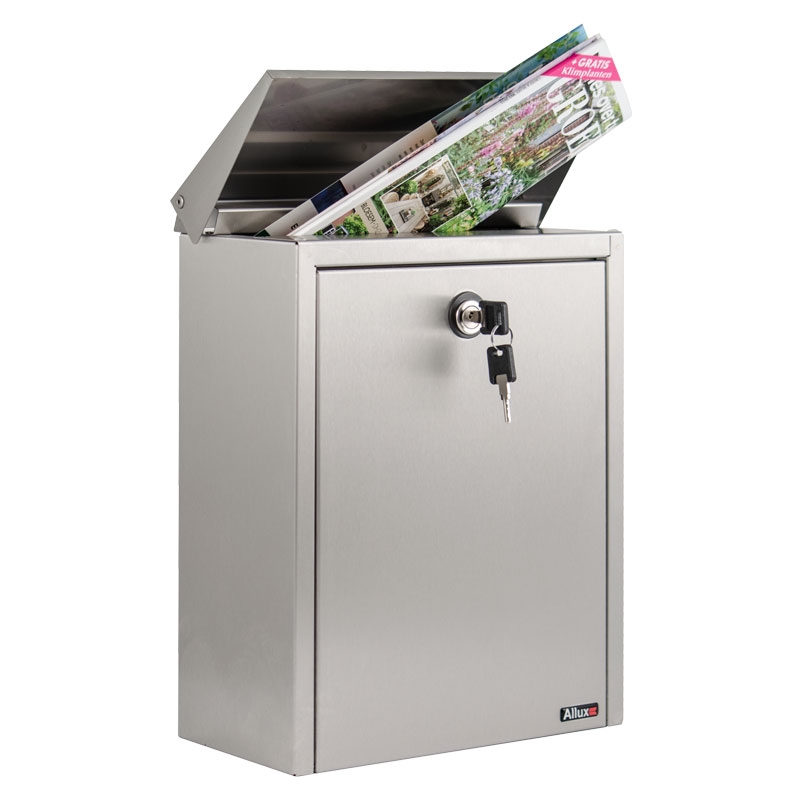 Allux 200 wandbrievenbus - RVS | Allux