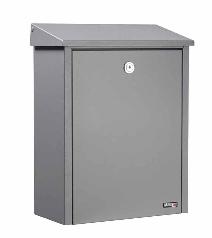 Allux 200 wandbrievenbus staal - basaltgrijs | Allux