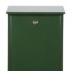 Allux 200 wandbrievenbus staal - groen | Allux