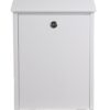 Allux 200 wandbrievenbus staal - wit | Allux