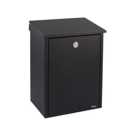 Allux 200 wandbrievenbus staal - zwart | Allux