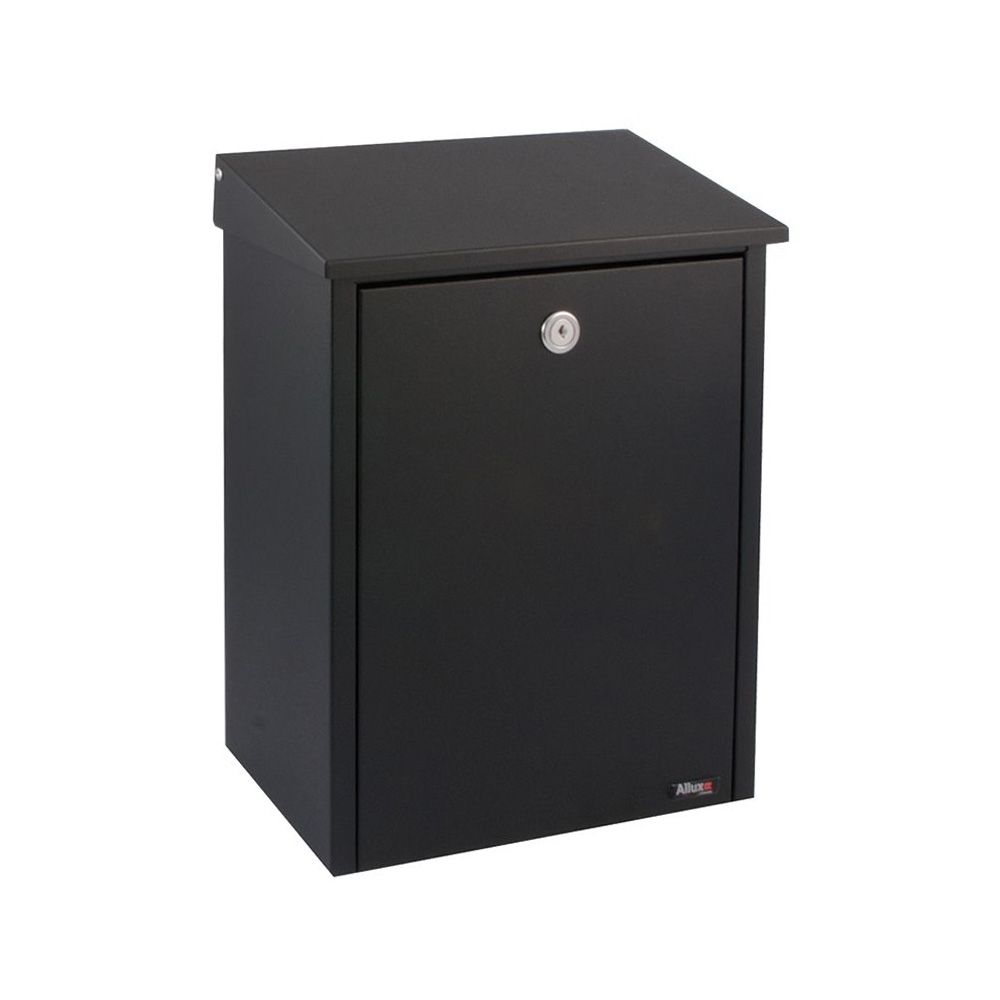 Allux 200 wandbrievenbus staal - zwart | Allux