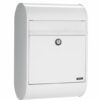 Allux 5000 wandbrievenbus staal - wit | Allux