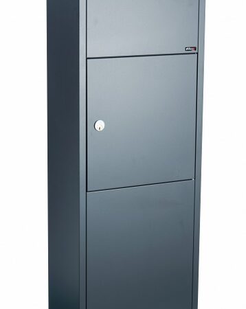 Allux 600 pakketbrievenbus staal - antraciet | Allux
