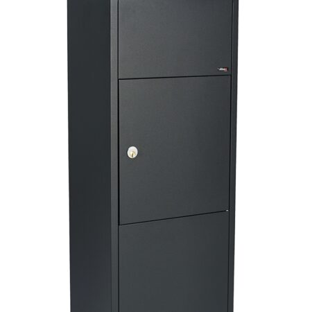 Allux 600 pakketbrievenbus staal - zwart | Allux